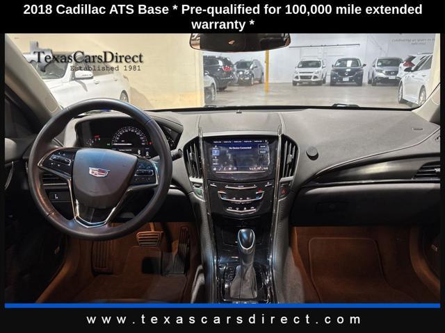 used 2018 Cadillac ATS car, priced at $17,889