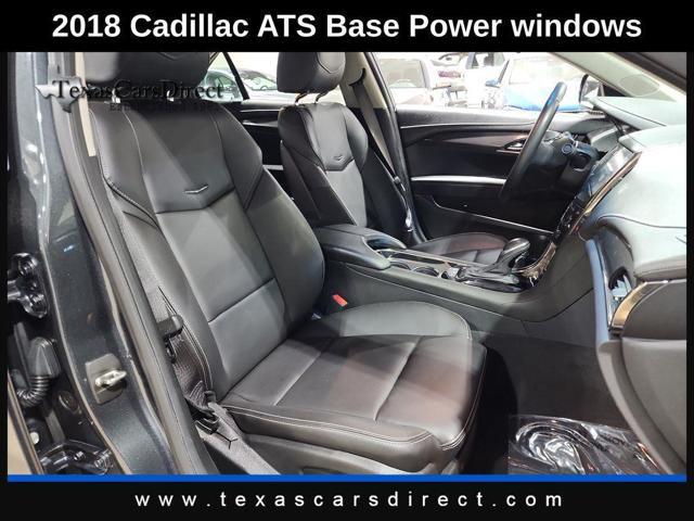 used 2018 Cadillac ATS car, priced at $17,889
