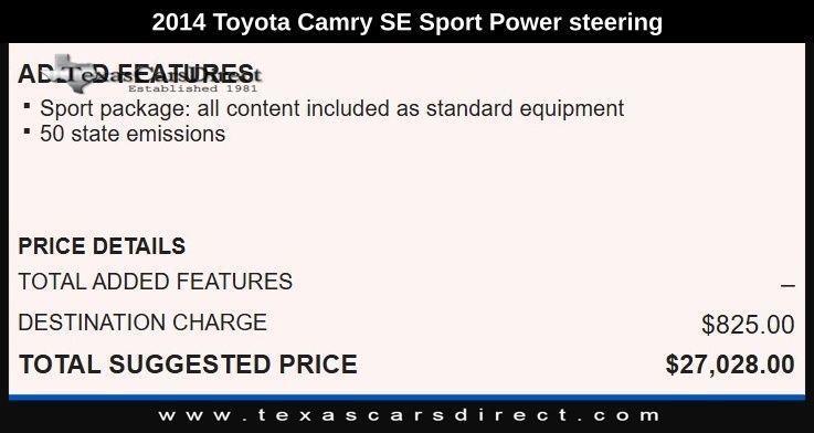 used 2014 Toyota Camry car, priced at $8,939