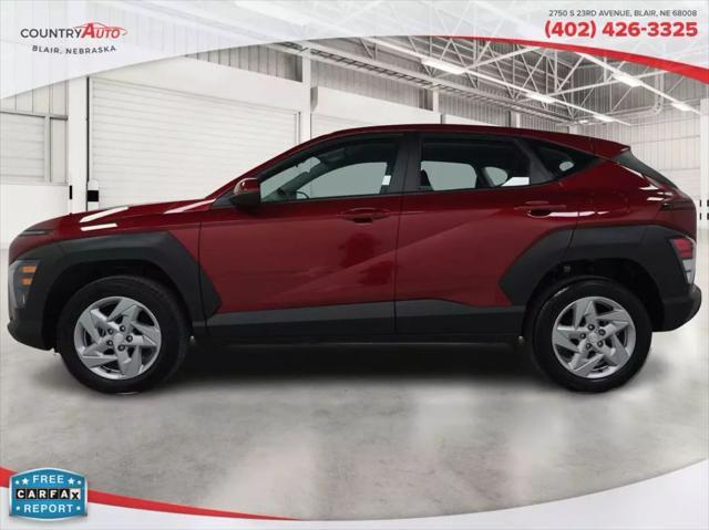 used 2024 Hyundai Kona car, priced at $23,999