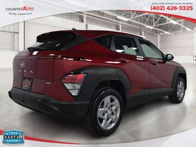 used 2024 Hyundai Kona car, priced at $23,999