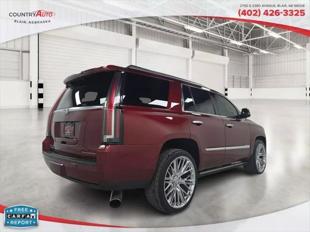 used 2016 Cadillac Escalade car, priced at $54,998