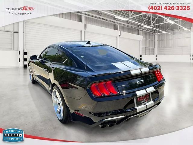 used 2022 Ford Mustang car, priced at $55,000