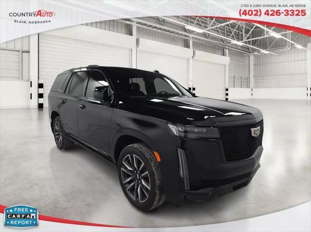 used 2021 Cadillac Escalade car, priced at $82,500