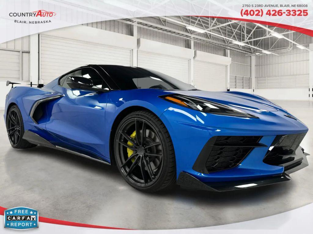 used 2024 Chevrolet Corvette car, priced at $74,500