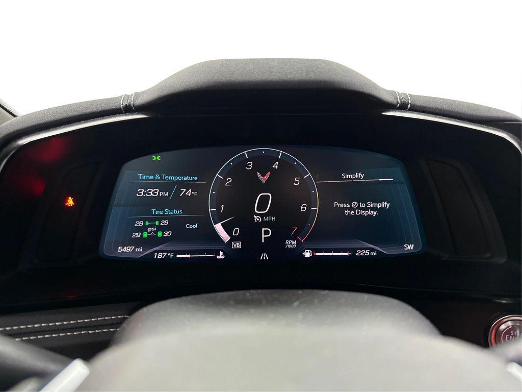 used 2024 Chevrolet Corvette car, priced at $74,500