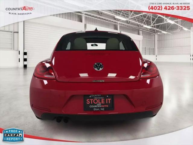 used 2015 Volkswagen Beetle car, priced at $13,500