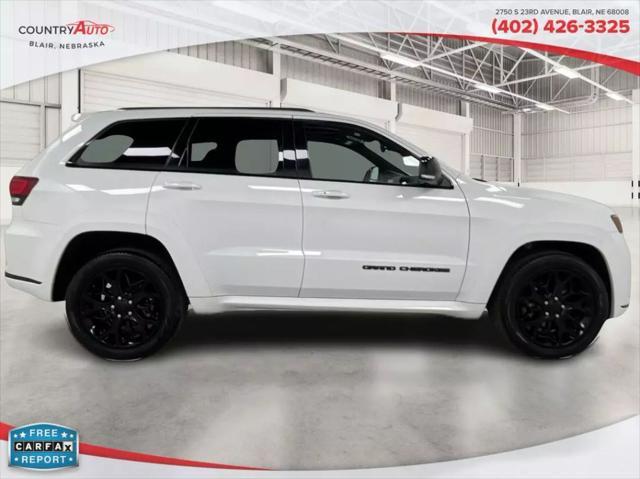 used 2021 Jeep Grand Cherokee car, priced at $33,500