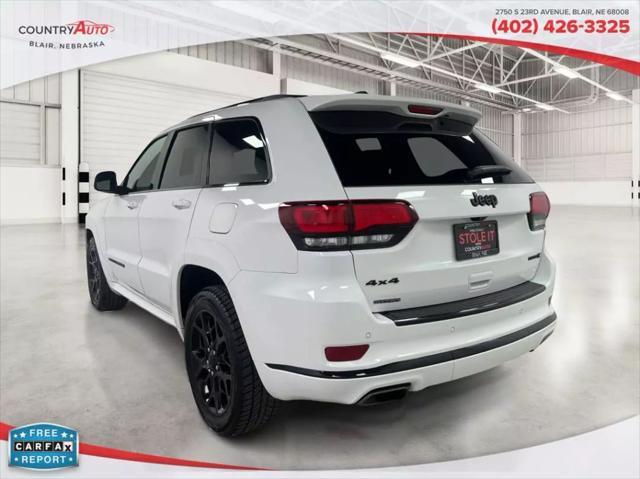 used 2021 Jeep Grand Cherokee car, priced at $33,500