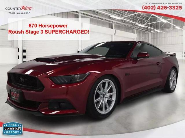 used 2017 Ford Mustang car, priced at $34,998