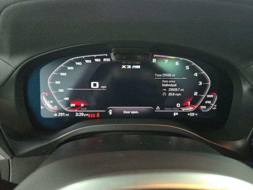 used 2022 BMW X3 M car, priced at $64,232