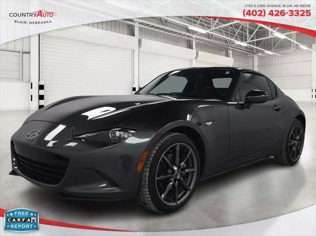 used 2019 Mazda MX-5 Miata RF car, priced at $25,000