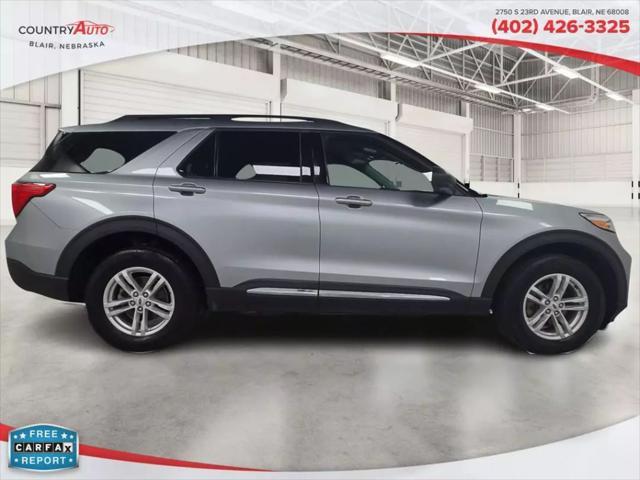 used 2022 Ford Explorer car, priced at $34,777