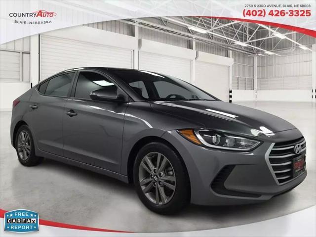 used 2018 Hyundai Elantra car, priced at $16,000