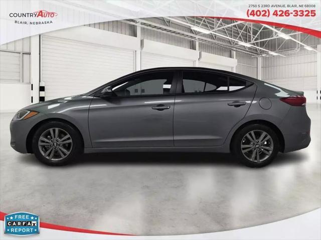 used 2018 Hyundai Elantra car, priced at $16,000