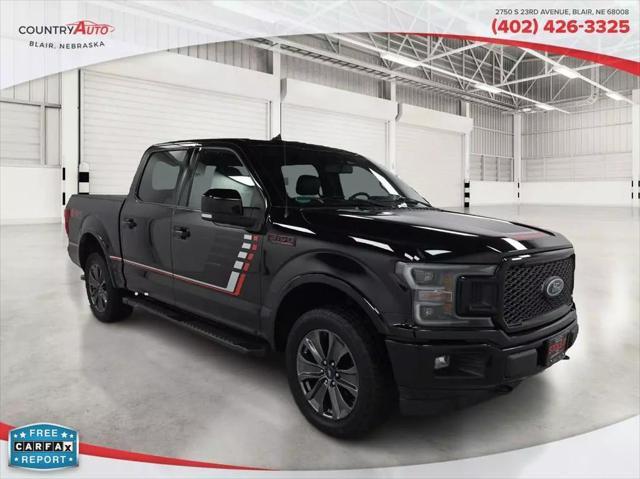 used 2018 Ford F-150 car, priced at $36,000