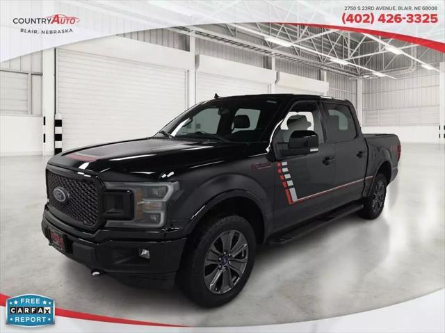 used 2018 Ford F-150 car, priced at $36,000