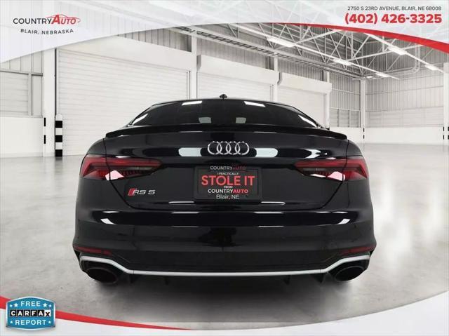 used 2019 Audi RS 5 car, priced at $49,999