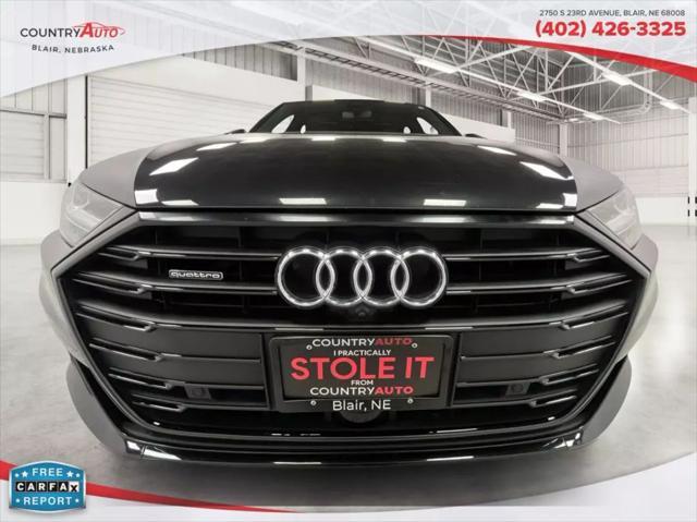 used 2021 Audi A8 car, priced at $48,999