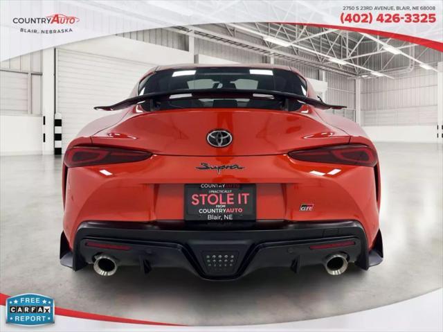 used 2024 Toyota GR Supra car, priced at $69,000