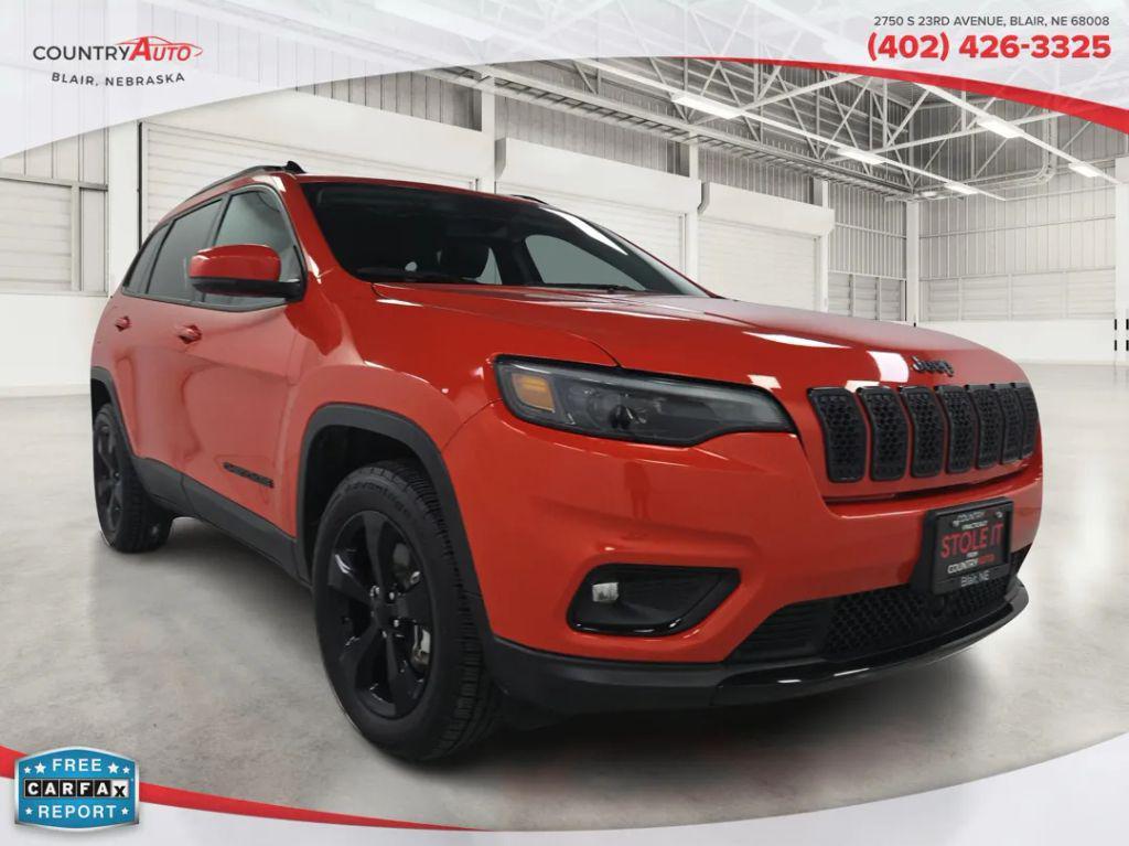 used 2021 Jeep Cherokee car, priced at $21,999