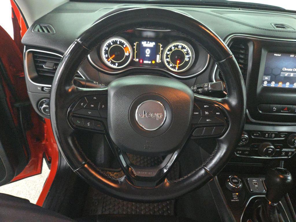 used 2021 Jeep Cherokee car, priced at $21,999