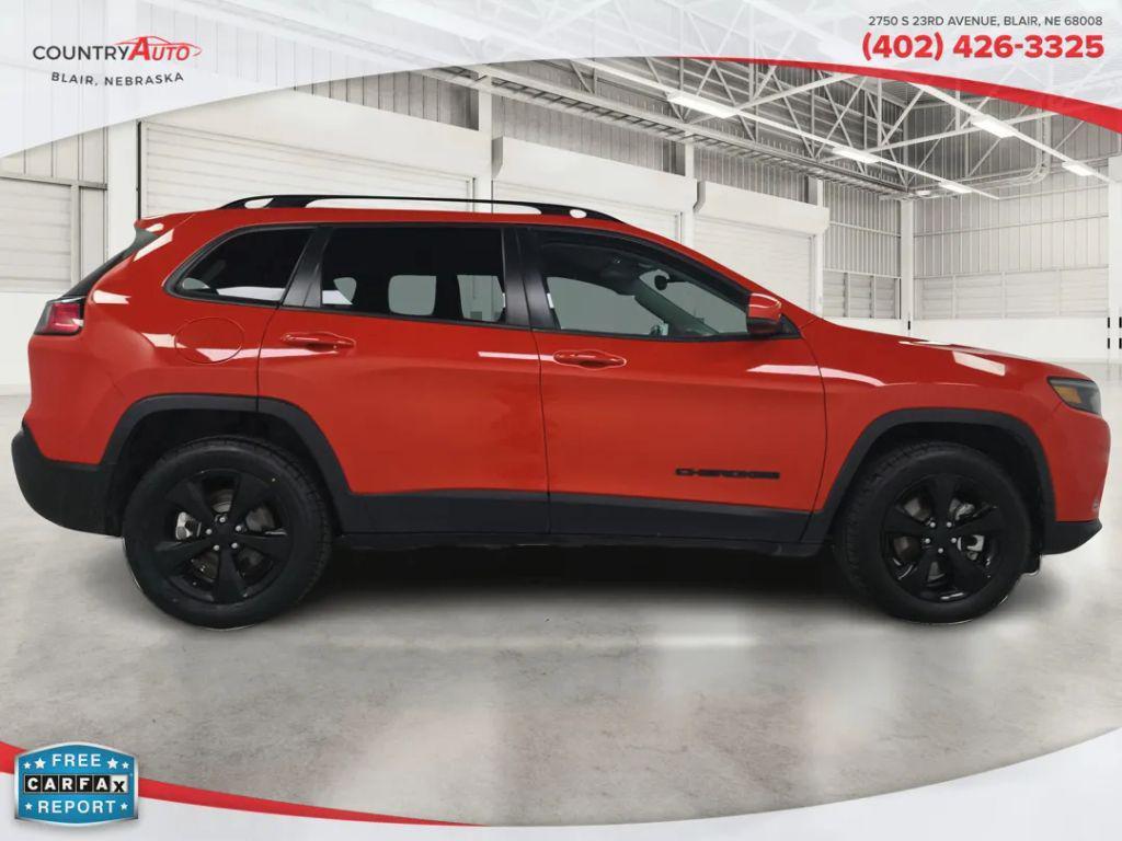 used 2021 Jeep Cherokee car, priced at $21,999