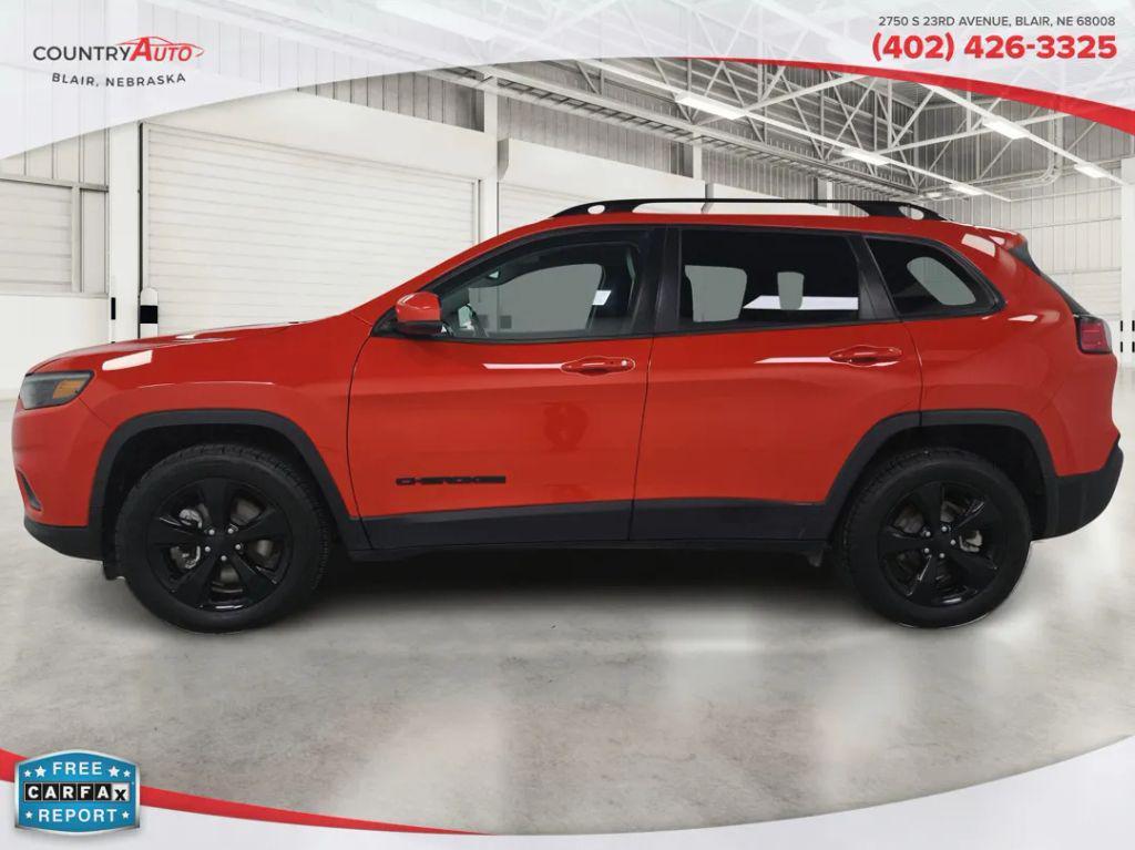 used 2021 Jeep Cherokee car, priced at $21,999