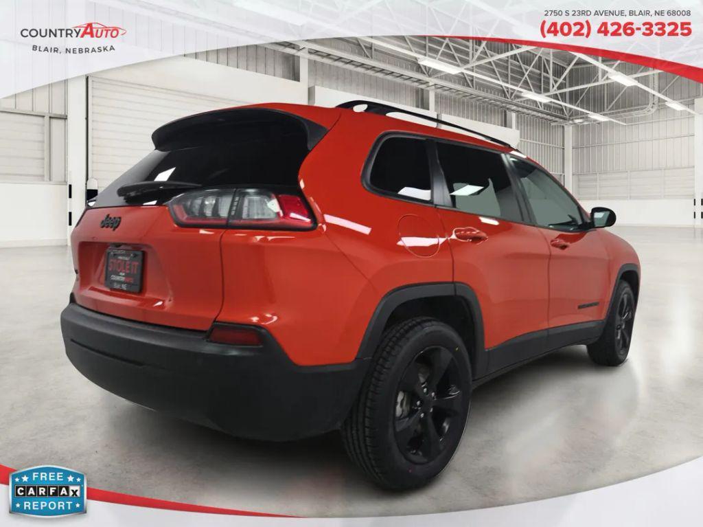 used 2021 Jeep Cherokee car, priced at $21,999