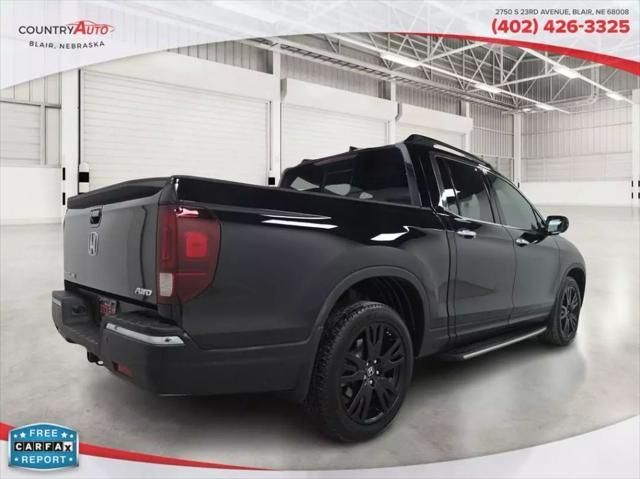 used 2019 Honda Ridgeline car, priced at $29,500