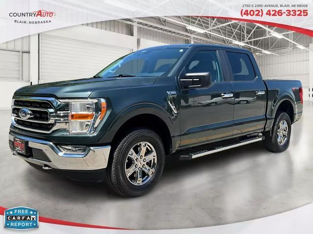 used 2021 Ford F-150 car, priced at $35,000