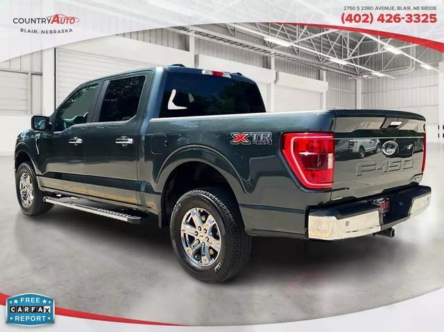 used 2021 Ford F-150 car, priced at $35,000