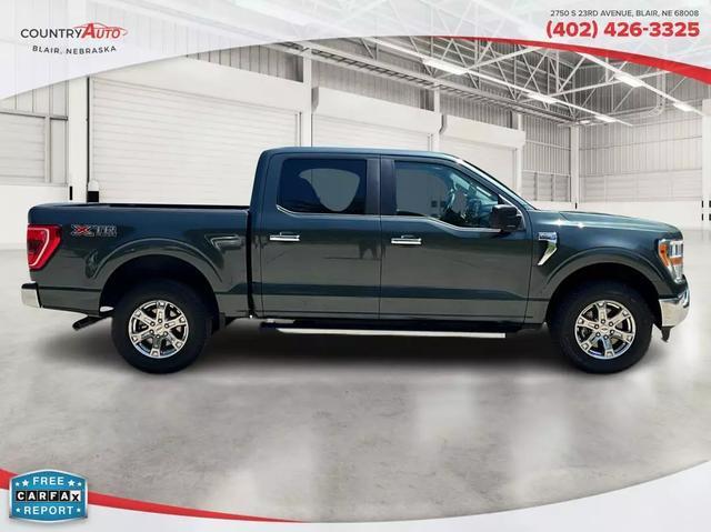 used 2021 Ford F-150 car, priced at $35,000