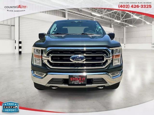 used 2021 Ford F-150 car, priced at $35,000