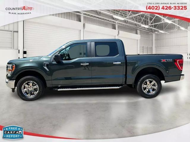 used 2021 Ford F-150 car, priced at $35,000