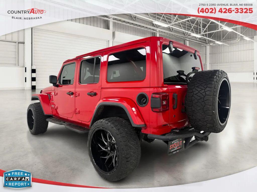 used 2018 Jeep Wrangler Unlimited car, priced at $28,999
