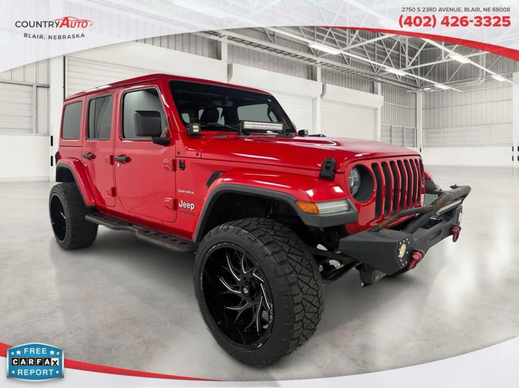 used 2018 Jeep Wrangler Unlimited car, priced at $28,999