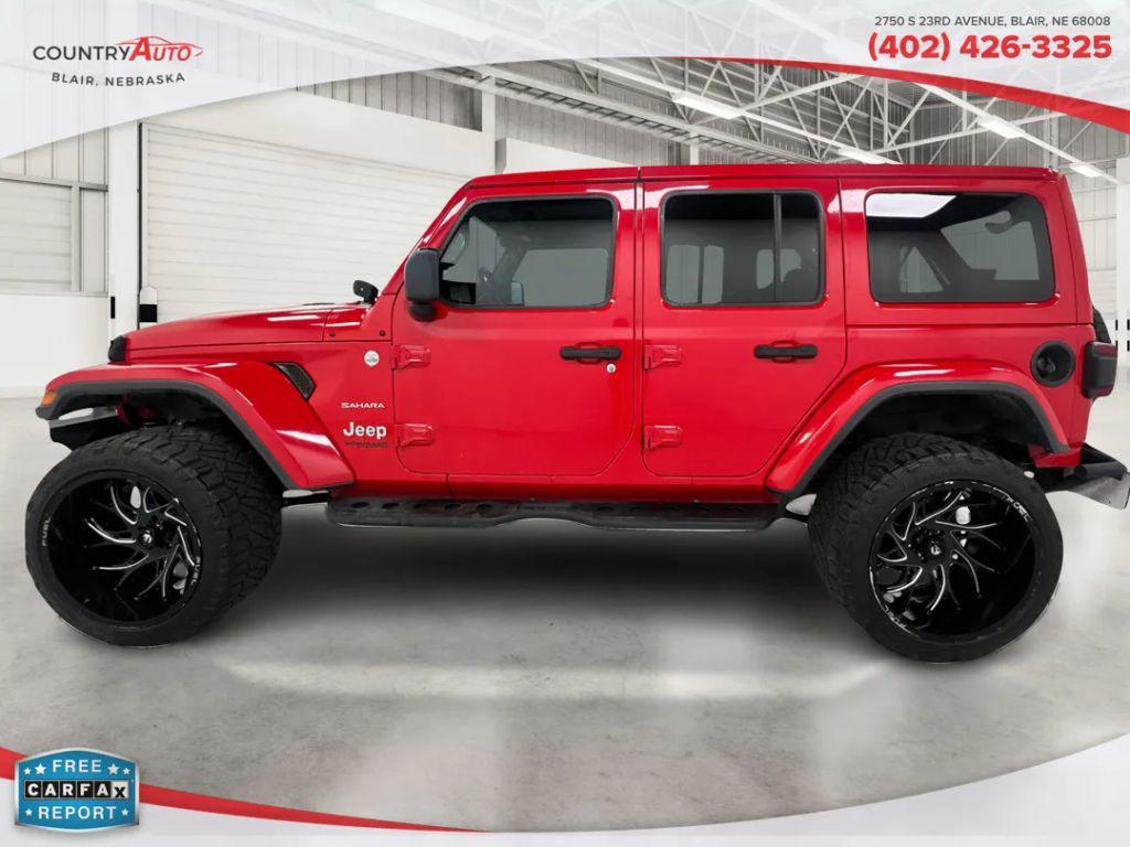used 2018 Jeep Wrangler Unlimited car, priced at $28,999