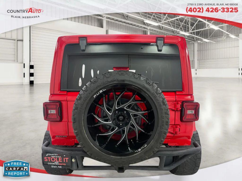 used 2018 Jeep Wrangler Unlimited car, priced at $28,999