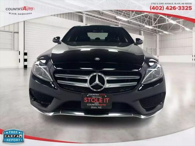 used 2017 Mercedes-Benz C-Class car, priced at $19,500