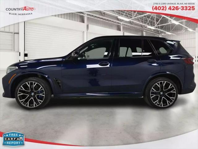 used 2022 BMW X5 M car, priced at $79,999