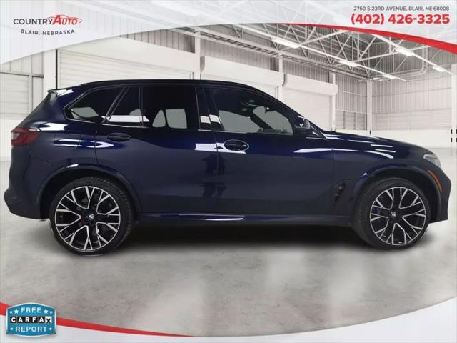 used 2022 BMW X5 M car, priced at $79,999
