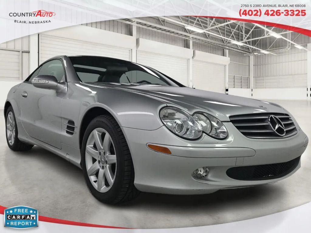 used 2003 Mercedes-Benz SL-Class car, priced at $22,999
