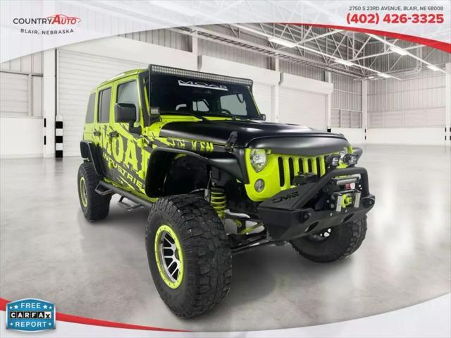 used 2017 Jeep Wrangler Unlimited car, priced at $37,000