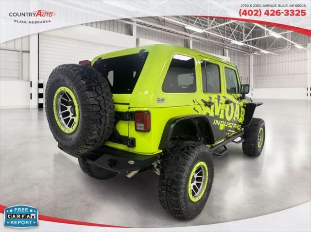used 2017 Jeep Wrangler Unlimited car, priced at $37,000