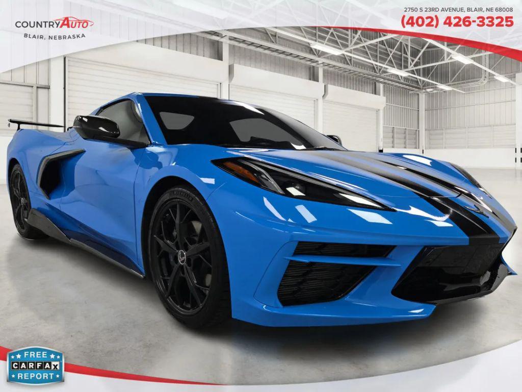 used 2021 Chevrolet Corvette car, priced at $73,232