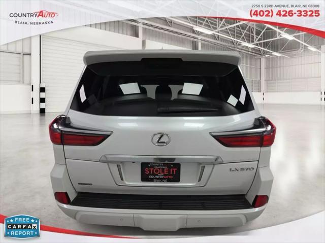 used 2018 Lexus LX 570 car, priced at $49,000