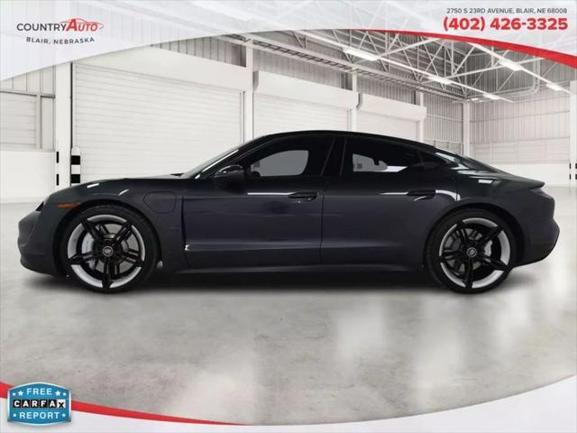 used 2022 Porsche Taycan car, priced at $64,998