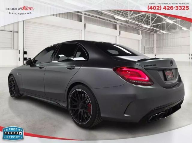 used 2021 Mercedes-Benz AMG C 63 car, priced at $66,998