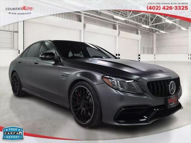 used 2021 Mercedes-Benz AMG C 63 car, priced at $66,998